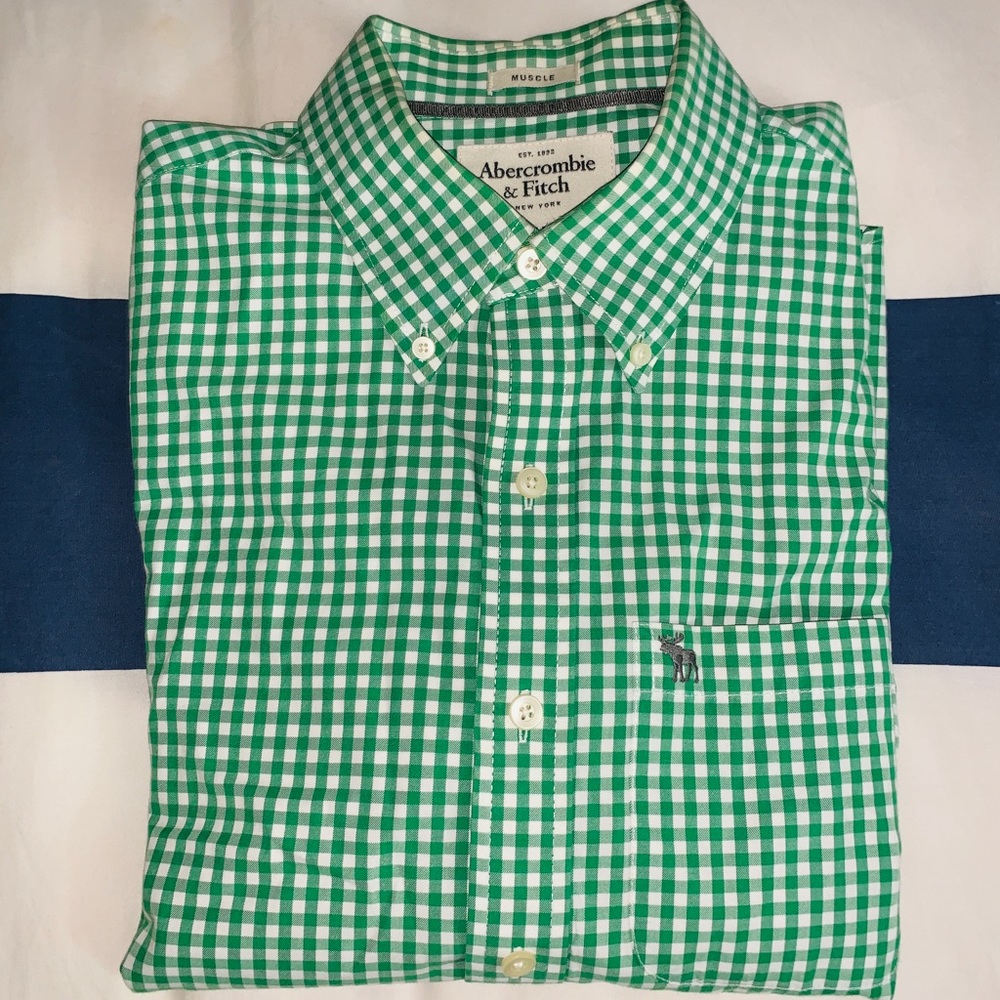 Abercrombie and Fitch shirt.